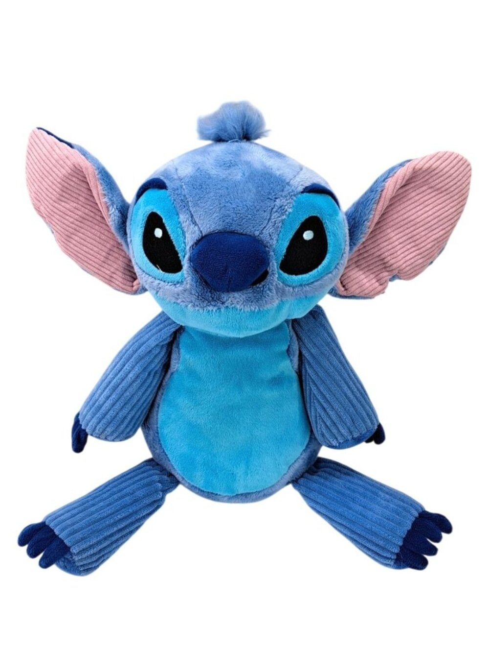Disney Stitch Scentsy Buddy Plush Soft Stuffed Blue 12" Corduroy Embroidered